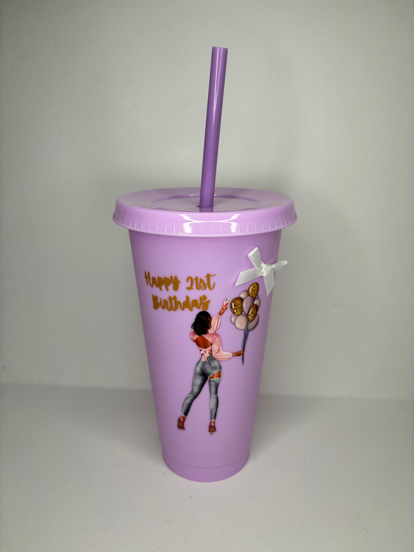 21st birthday tumbler