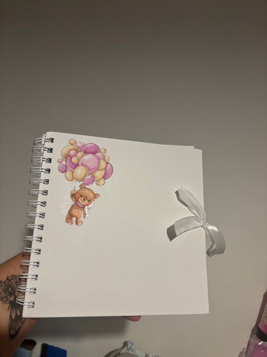 Custom baby scrapbooks( read description)