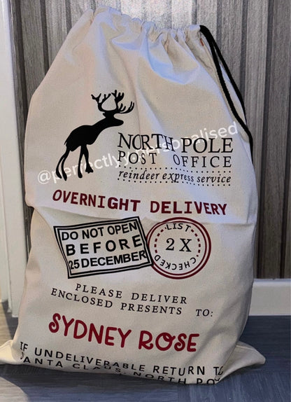 Custom present sack