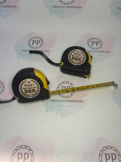 ‘Worlds Best Dad’ tape measure