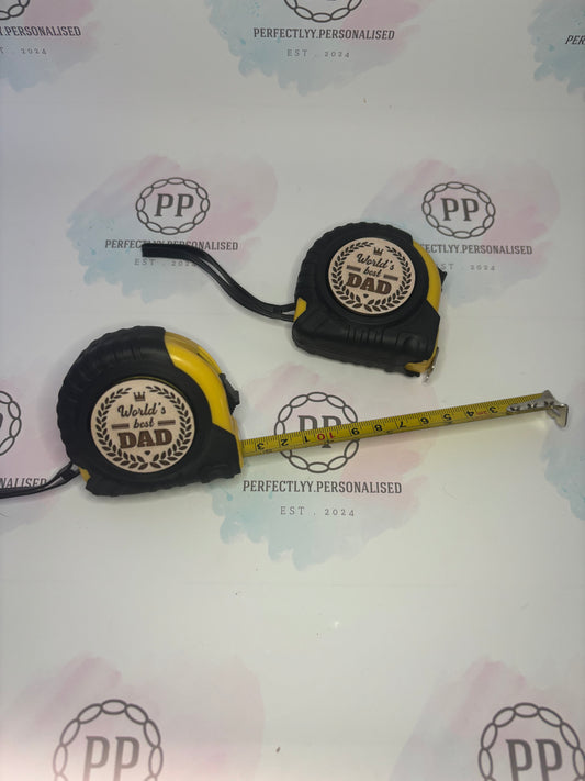‘Worlds Best Dad’ tape measure