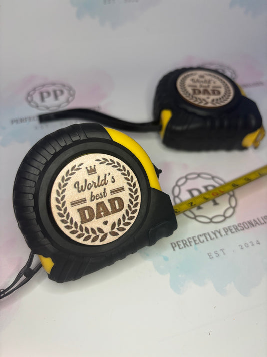 ‘Worlds Best Dad’ tape measure